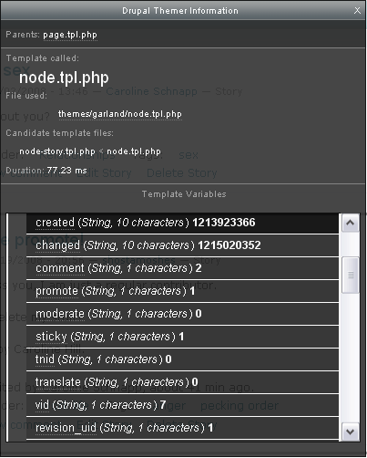 Complete list of variables available in node.tpl.php